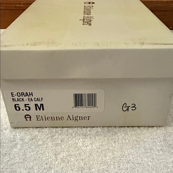 NWT VTG Etienne Aigner Orah Leather Tassel Kitten-Heel Pumps 90s Y2K Office - Picture 12 of 13